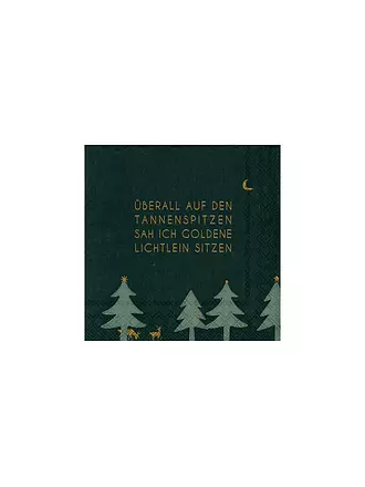 RAEDER | Weihnachts-Servietten 25x25cm STILL ERLEUCHTET | 